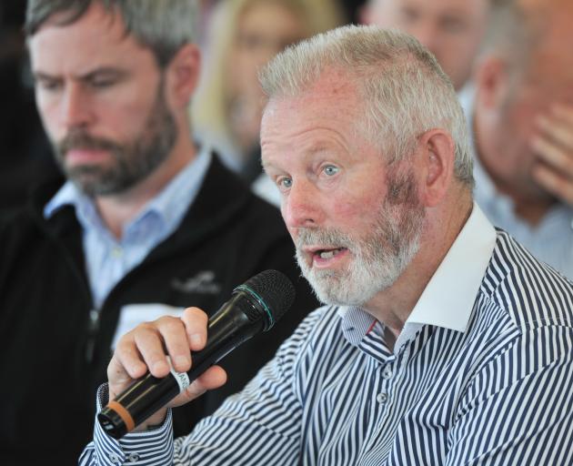 Invercargill Mayor Nobby Clark at a Southland Business Chamber lunch in Invercargill last month....