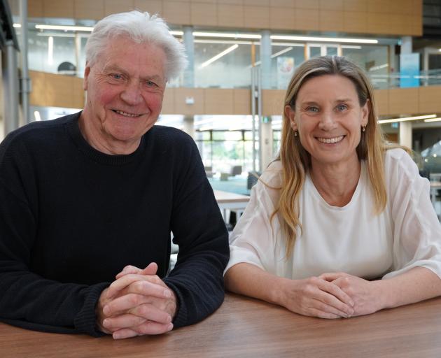 Professor Rob Aitken and Associate Professor Leah Watkins. Photo: supplied