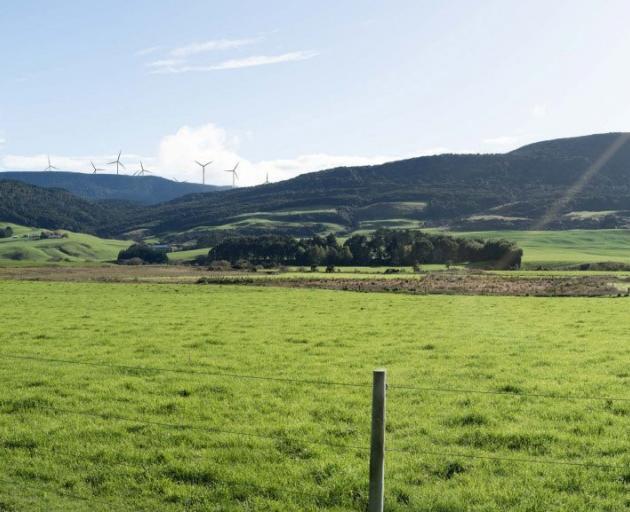 A view of the proposed Slopedown wind turbines in Wyndham. Photo: Supplied