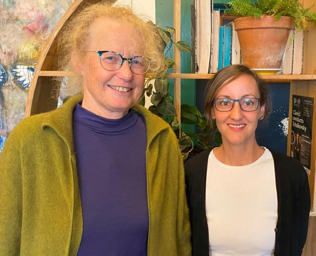 Our Food Network Otepoti Dunedin chairwoman Robyn Zink (left) and project manager Sarah Johnson...