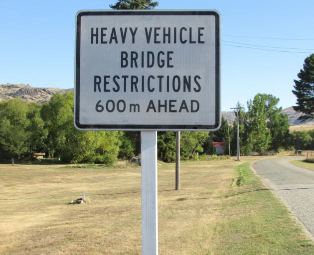 Sign of the times in Patearoa. PHOTO: SUPPLIED