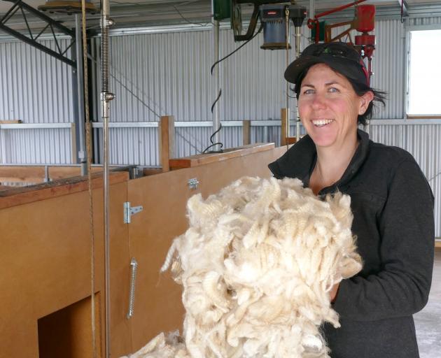 South Otago sheep and beef farmer Amy Blaikie said the government’s new policy to use woollen...
