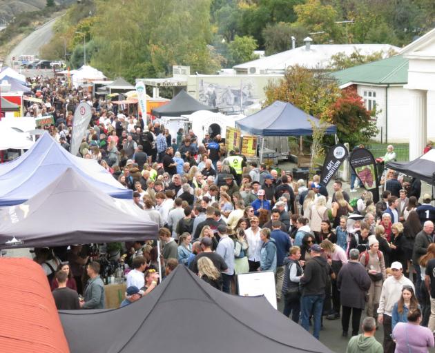 The streets of the Clyde Heritage Precinct were packed as visitors flocked to sample the food and...