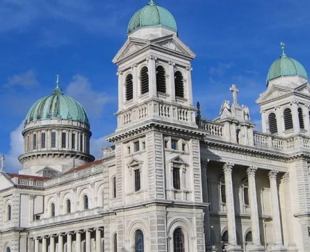 The Cathedral of the Blessed Sacrament in 2005. Photo: Wikimedia Commons