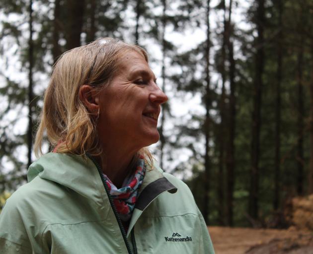 Breathing in the new track is trust chairwoman Hilary Kelso.