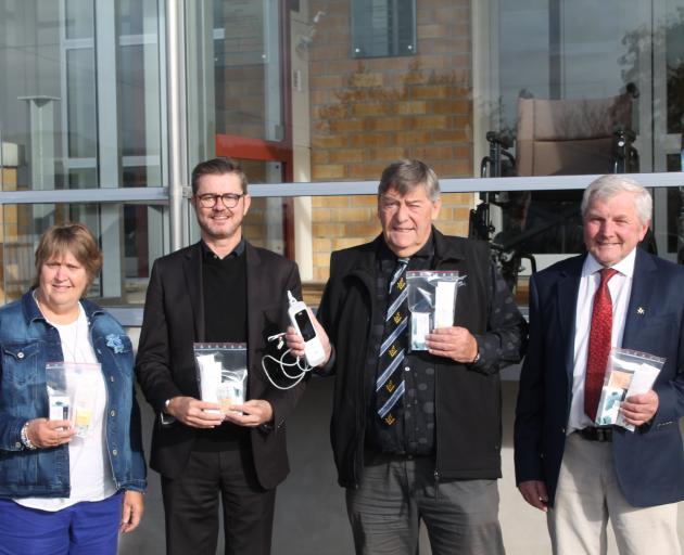 New toiletry kits and two new pulse oximeters were donated to Gore Health by the Southern Masonic...