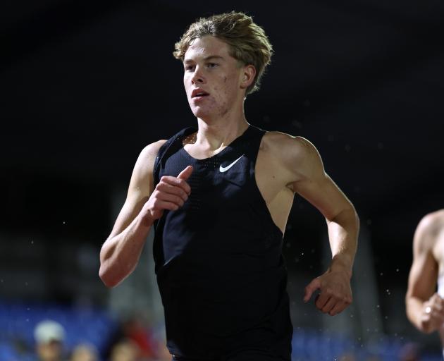 Sam Ruthe, the youngest person to run a sub-4-minute mile. PHOTO: GETTY IMAGES