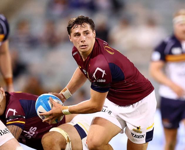 Nathan Hastie is the No 1 halfback for the Highlanders. Photo: Getty Images 