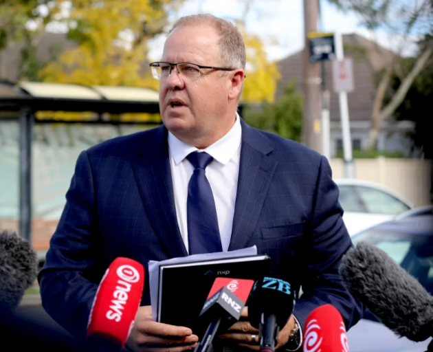 Detective Inspector Glenn Baldwin. Photo: RNZ