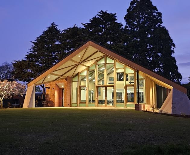 Rangiora High School’s new cultural learning centre, Te Ao Mārama, was opened in October. Photo:...