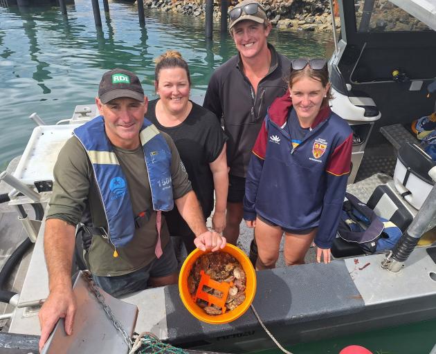 The oyster season opened with happy faces and high expectations. Strahan and Vicky McCallum,...