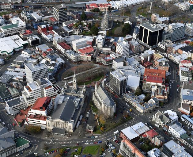 The Octagon is a possible site for an entertainment hub for the All Blacks' test in July. PHOTO:...