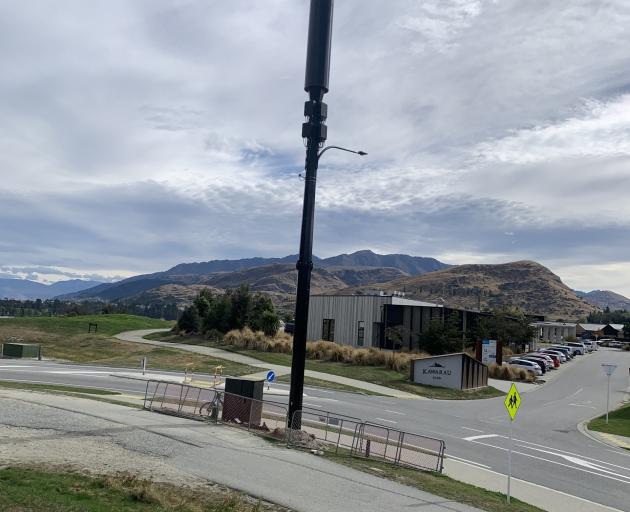 A new cellphone tower on Eleventh Avenue, in Queenstown’s Lake Hayes Estate, is causing an uproar...