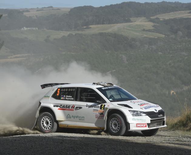 Robbie Stokes fought hard for the win, but ultimately had to settle for second place. Photo:...