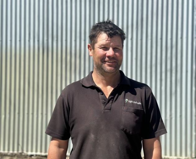 Central Otago Fruit Growers Association chairman Kris Robb celebrates record cherry exports this...