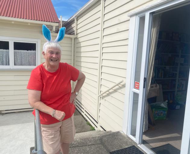 Francie Spavin outside Pandora’s op shop in Luxmoore Road, which has raised $100,000 for the...
