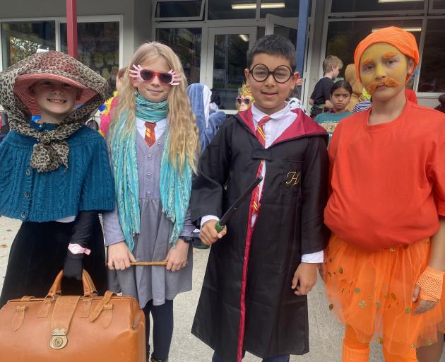 Taking part in a book character day last week, to prepare for Sunday’s St Joseph’s School book...