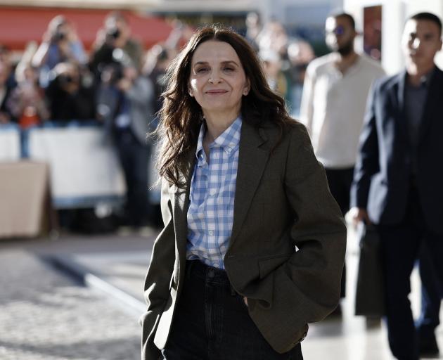 French actress Juliette Binoche is chair of the Cannes jury. Photo: Getty Images