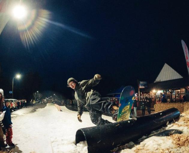 Methven Chill Fest, similar to a White Out Festival pictured, will take place in Methven township...