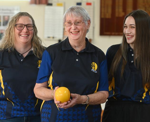 Otago bowlers (from left) Amanda Katipa, Lyn Rance and Poppy-Jade Katipa are ready for the...
