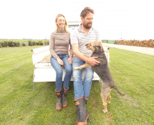 Canterbury 50:50 sharemilkers Braden and Brigitte (Biddy) Barnes are edging closer to buying...