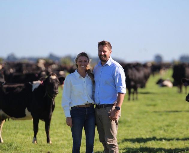 Eyrewell Forest sharemilkers Braden and Brigitte (Biddy) Barnes are on the search for their first...