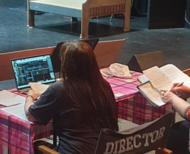 In the director’s chair for West Otago Theatrical’s upcoming production of "Nunsense" is Marné...