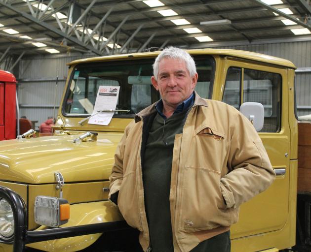 Russell Bradley stands in front of his 1979 Toyota Land Cruiser at this year’s Ute Muster in Gore...