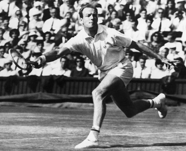Fred Stolle at Wimbledon, July 1, 1965, in London. Photo: Getty Images