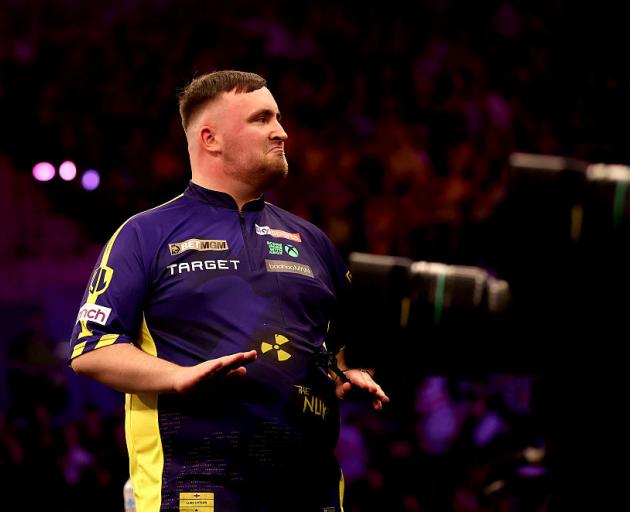 Luke Littler. PHOTO: GETTY IMAGES