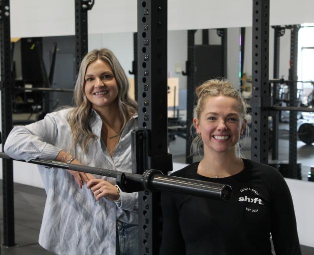 Family harm practitioner and tamariki advocate Amy McSoriley (left) and Gore Shift Mind & Body...