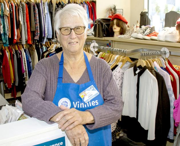 Sharon Carey has volunteered at St Vincent De Paul for about a decade. PHOTO: GEOFF SLOAN