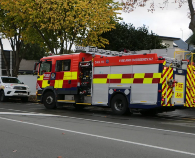 Ten people were treated by paramedics after a fire on Warrington St, Mairehau, Christchurch....