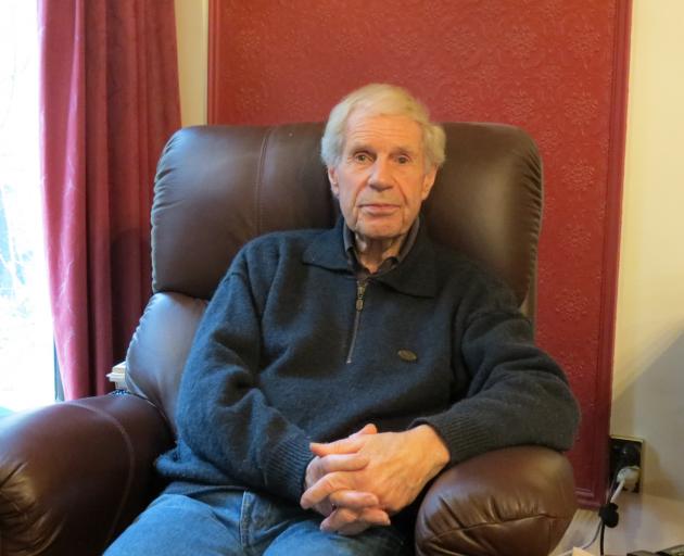 Cancer patient Murray Radka in his home in Springvale, near Alexandra. PHOTO: ELLA JENKINS
