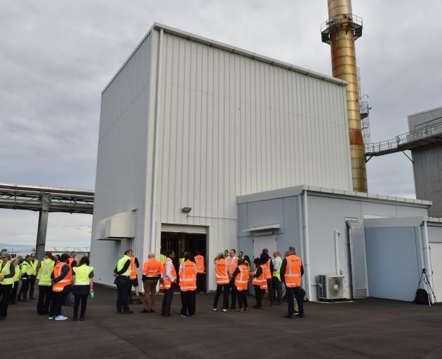 The new electric boiler plant at Fonterra Edendale. PHOTO: GREGOR RICHARDSON