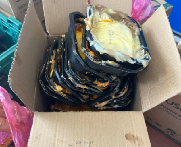 Deputy Principal Stephen Knightly says the lunches are not holding up during the reheating...