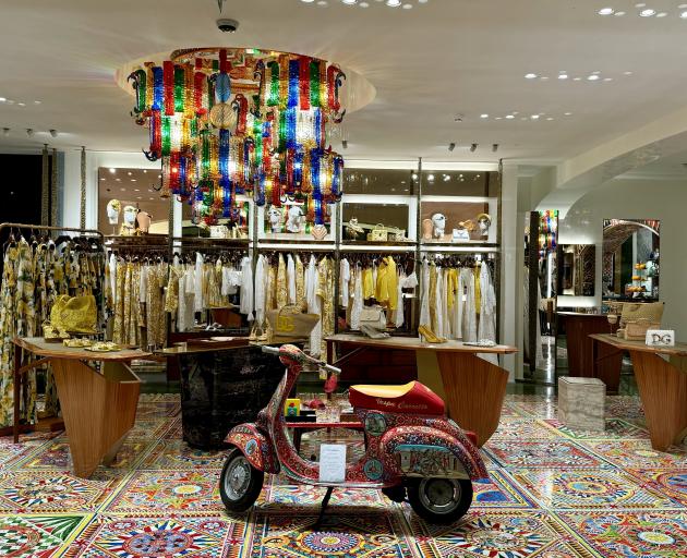 Dolce and Gabbana boutique, Taormina.
