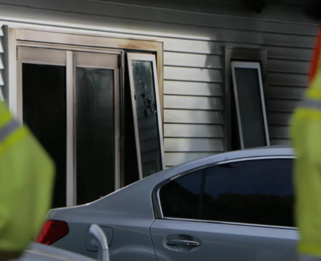 Three people have been taken to Christchurch Hospital. Photo: RNZ