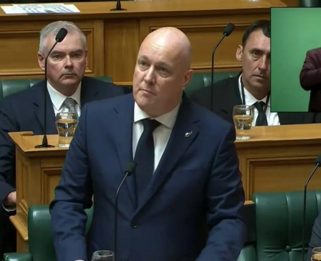 Christopher Luxon delivers his apology, last November, to victims of abuse in state care and in...