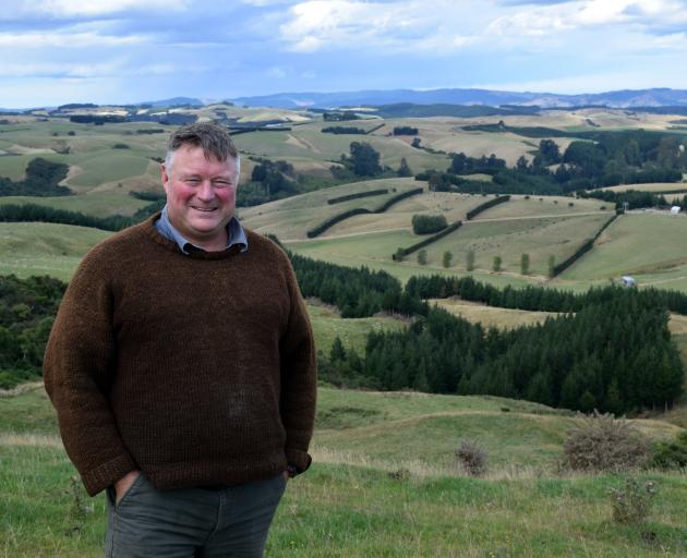 Outgoing Silver Fern Farms director Rob Hewett at home on his farm Wainui in South Otago. PHOTO:...