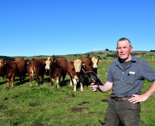 Black bull Glenside 23004 will be on offer at Glenside Simmentals’ 34th annual bull sale in South...