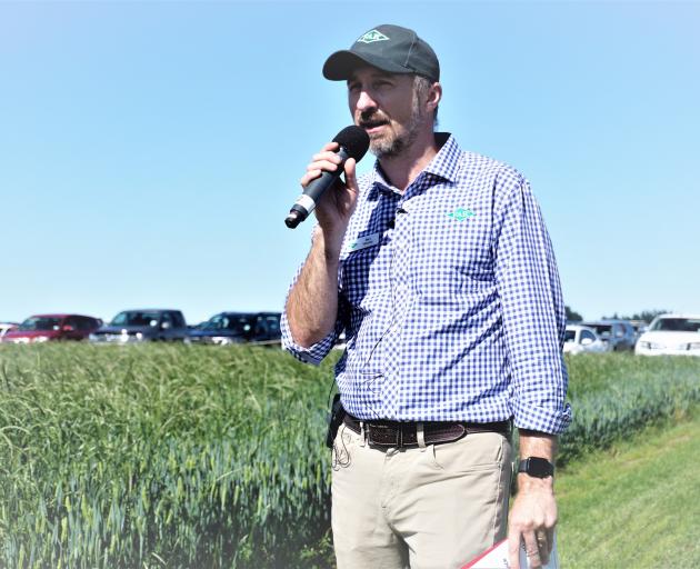 Foundation for Arable Research senior field officer Ben Harvey.