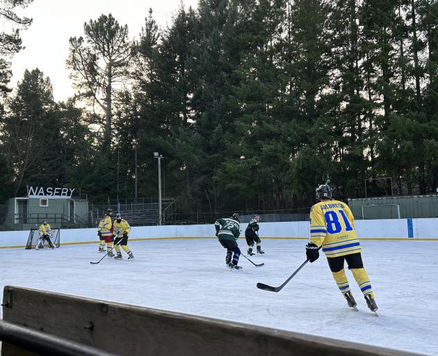 Queenstown Goldrush on their way to beating Christchurch at the 2023 Erewhon Cup tournament at...