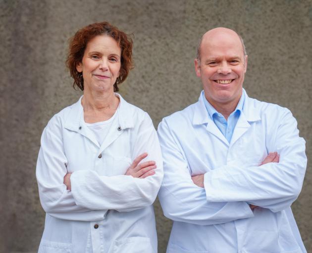 Tertiary Extracts Ōtautahi research and development head Dr Alisa Roddick-Lanzilotta and chief...