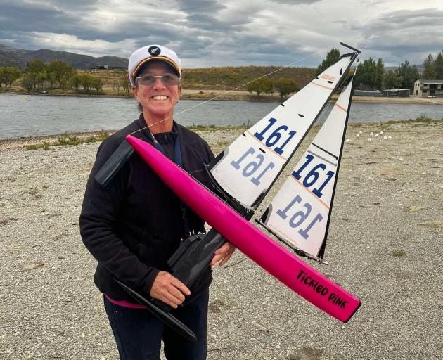 Cromwell Radio Yacht Squadron Commodore Alexa Bell is the first in New Zealand to hold the...