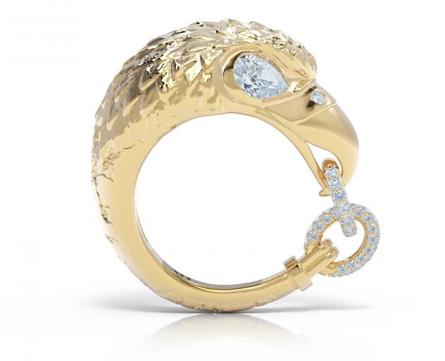 Wānaka jeweller Alice Herald’s ‘‘Light My Fire Pinky Ring’’