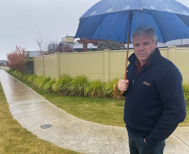 Methven resident Paul Dixey is calling on the council to impose stricter regulations on holiday...