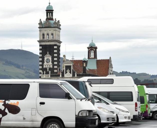 The Thomas Burns St car park. Photo: Peter McIntosh