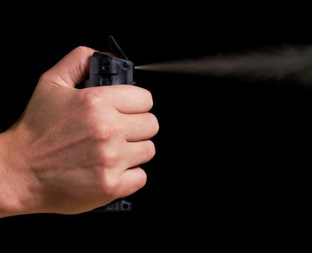 Pepper spray was used to subdue the woman. Photo: Getty Images