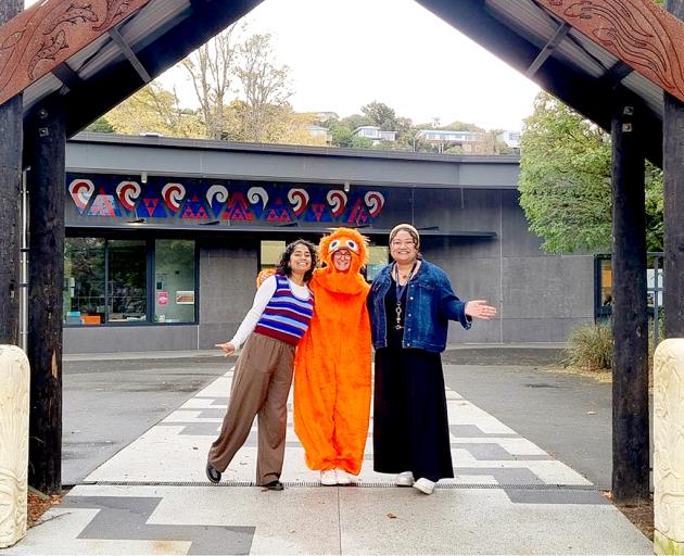 Home & Family youth mentor Simone Soares, Moogy (fundraising & partnerships specialist Catherine...